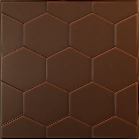 19 5/8in. W X 19 5/8in. H Honeycomb EnduraWall Decorative 3D Wall Panel Covers 2.67 Sq. Ft.